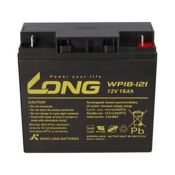 Kung Long Akku für Panasonic LC-P1220P 12V 18Ah AGM Batterie Bleiakkus