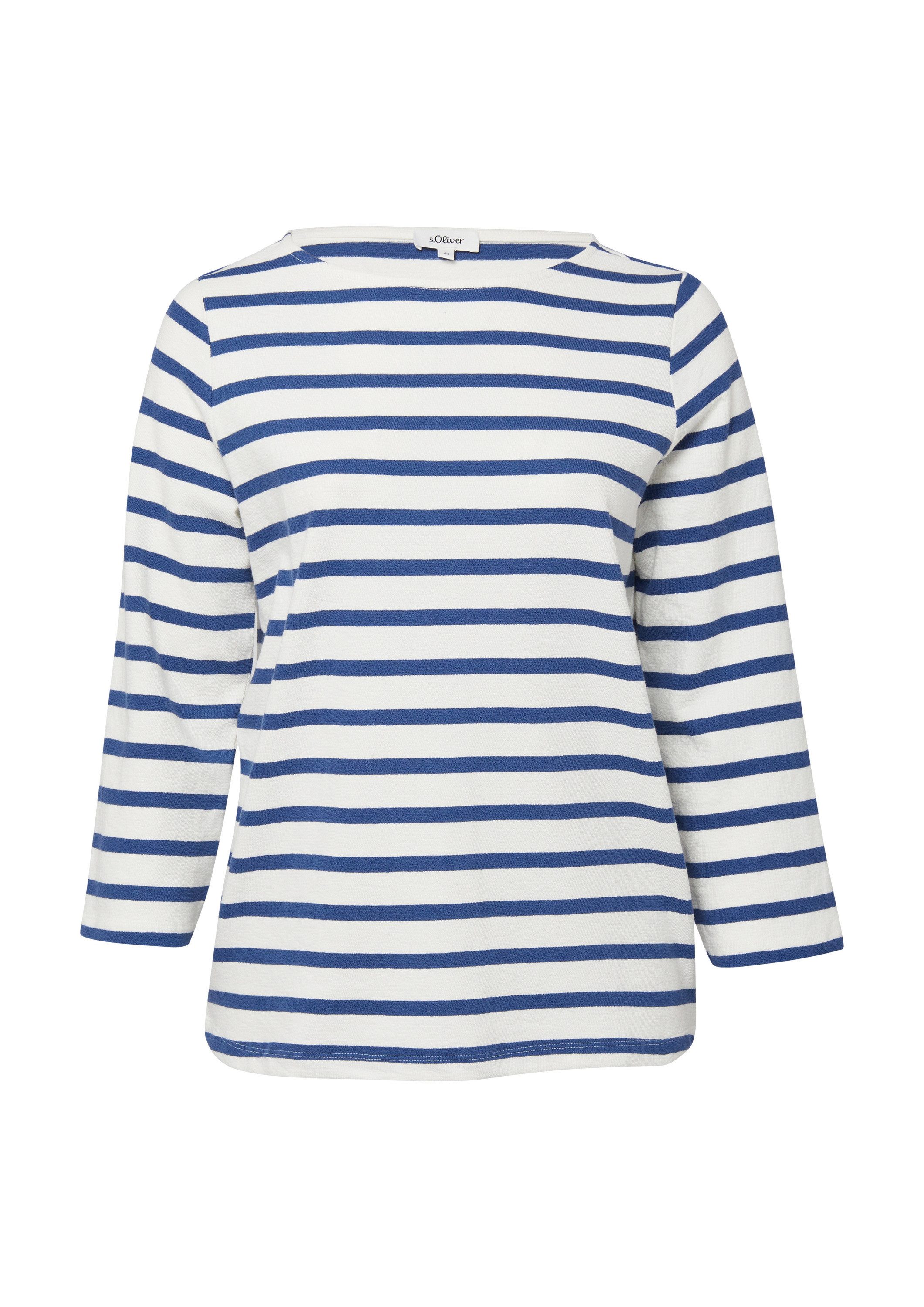 s.Oliver Sweatshirt Sweatshirt Leichtes Sweatshirt mit weitem Arm günstig online kaufen