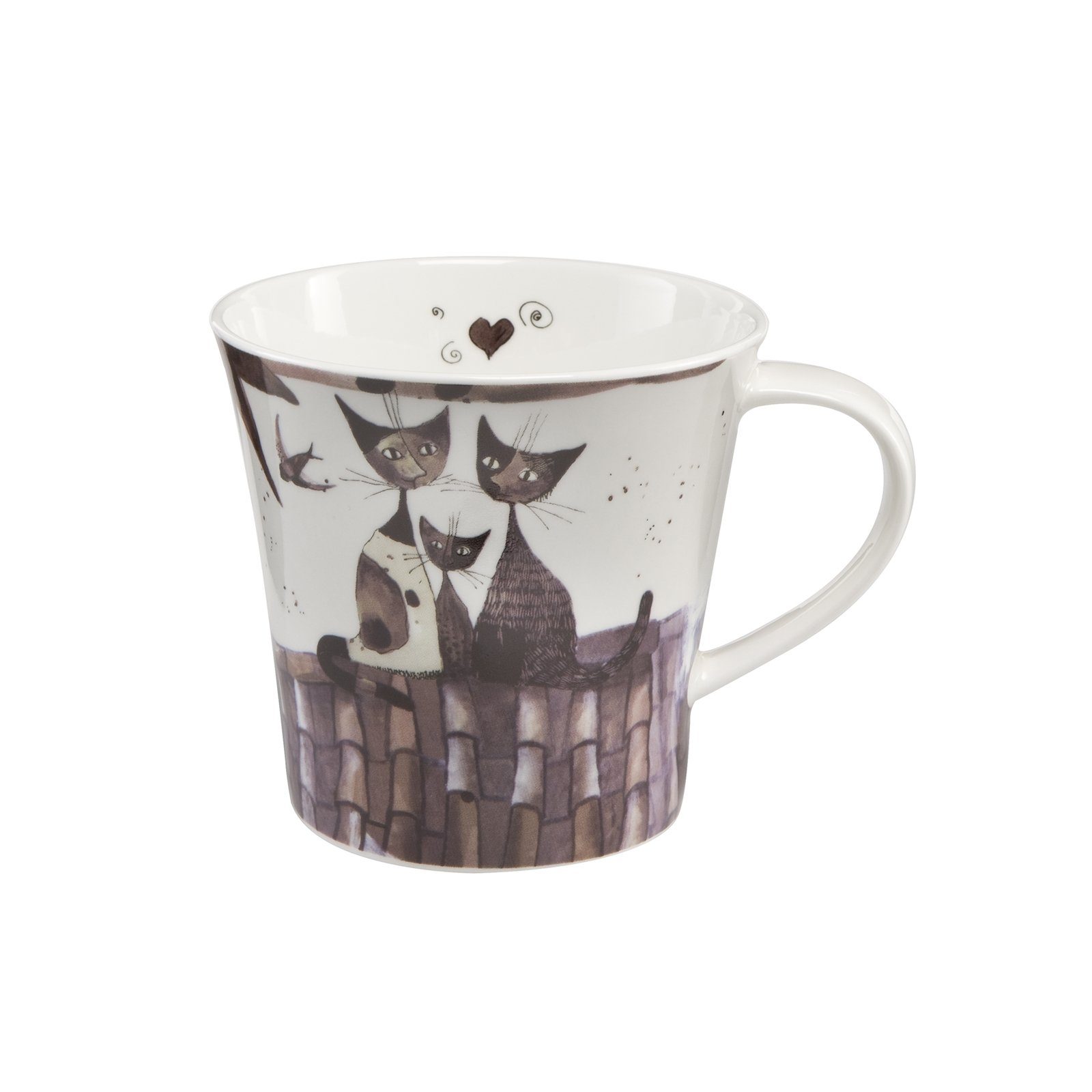 Tasse e Goebel Rosina China Wachtmeister Virgola sua Fine Bone famiglia,