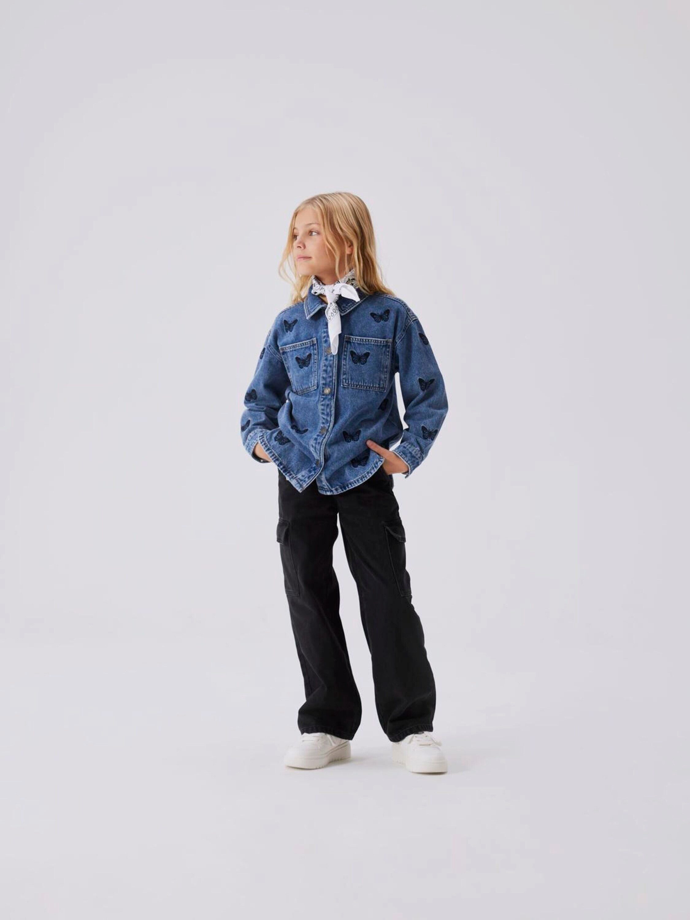 Name It Weite Jeans Rose (1-tlg) Weiteres Detail