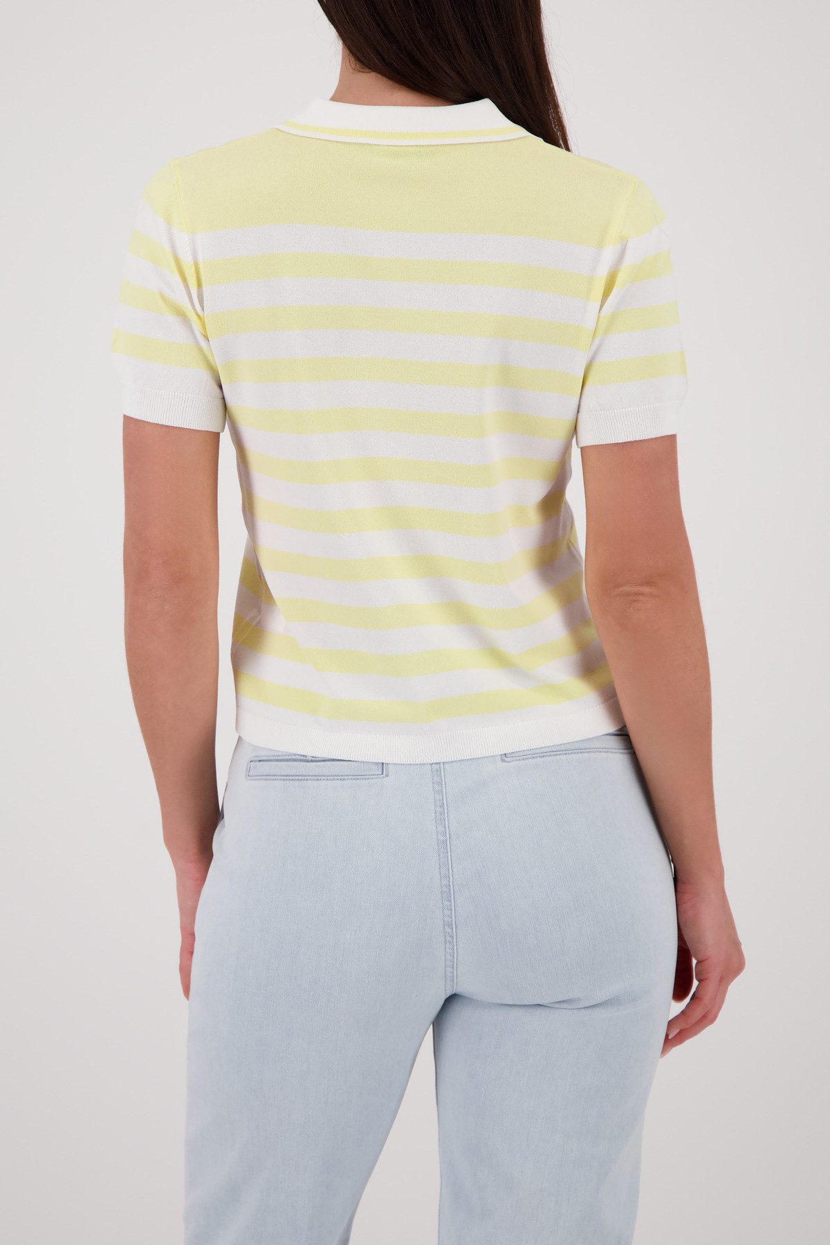 Monari Poloshirt Pullover Polo Ringel Regular fit mit Streifen günstig online kaufen