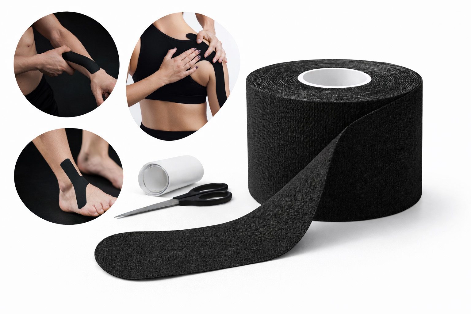 Lorey Medtec Kinesiologie-Tape Kinesiologisches Tape, Kinesiology Tape, Kinesiologie Tape, 6 Stk