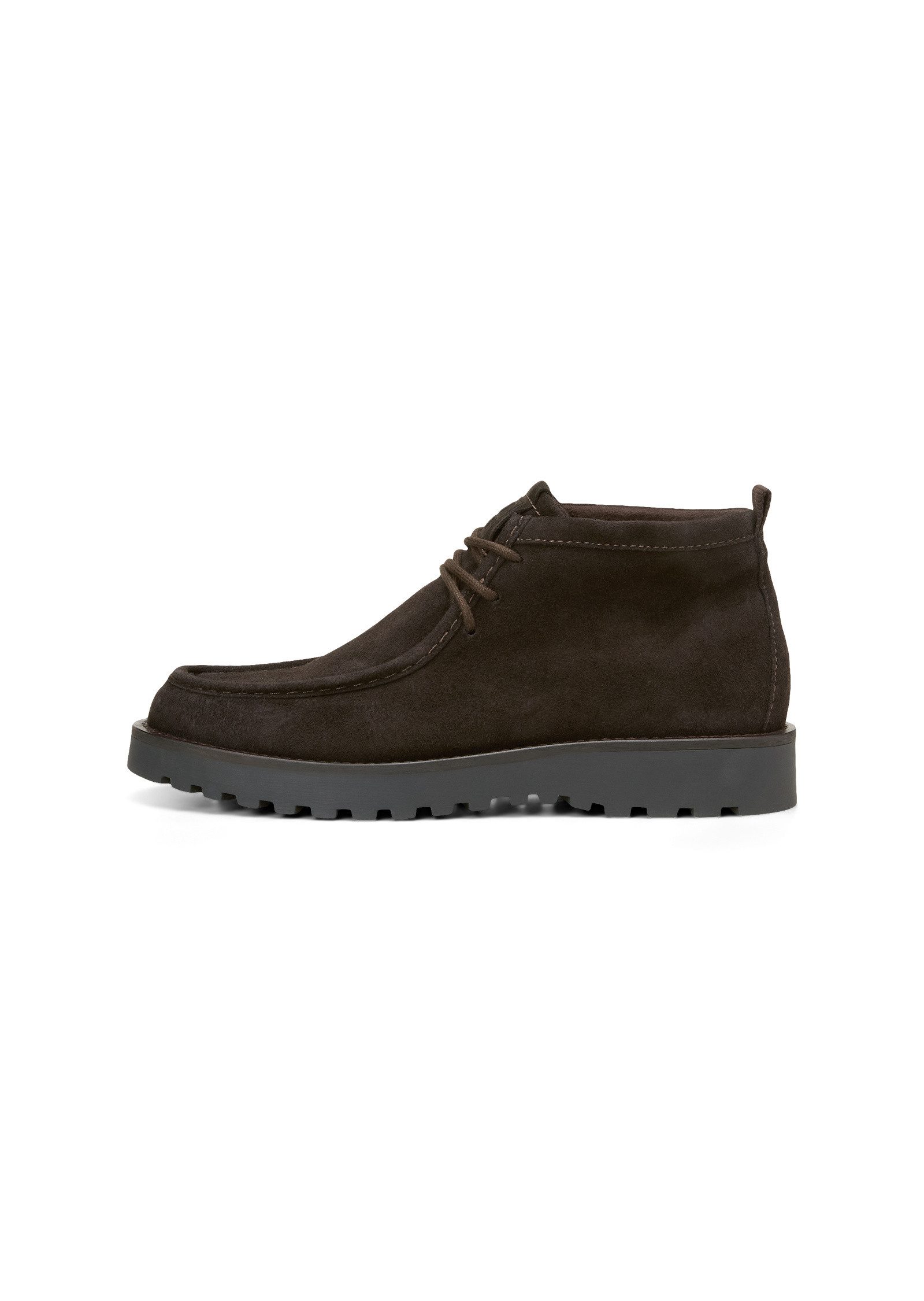 Marc O'Polo aus Velours-Rindleder Schlupfboots