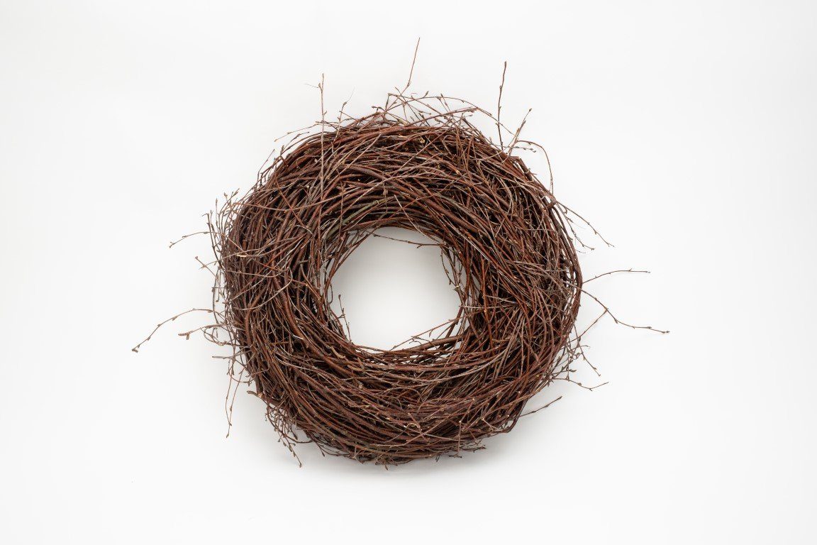 NaDeco Bastelnaturmaterial Birkenreisig-Kranz, Durchmesser ca. 35cm günstig online kaufen