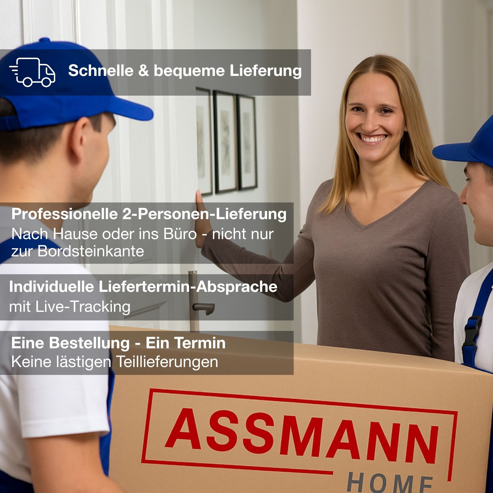 ASSMANN Büromöbel Sekretär Cubas (74x80cm Eiche Tabak Anthrazit, fertig montiert, für Homeoffice), TÜV-zertifiziert