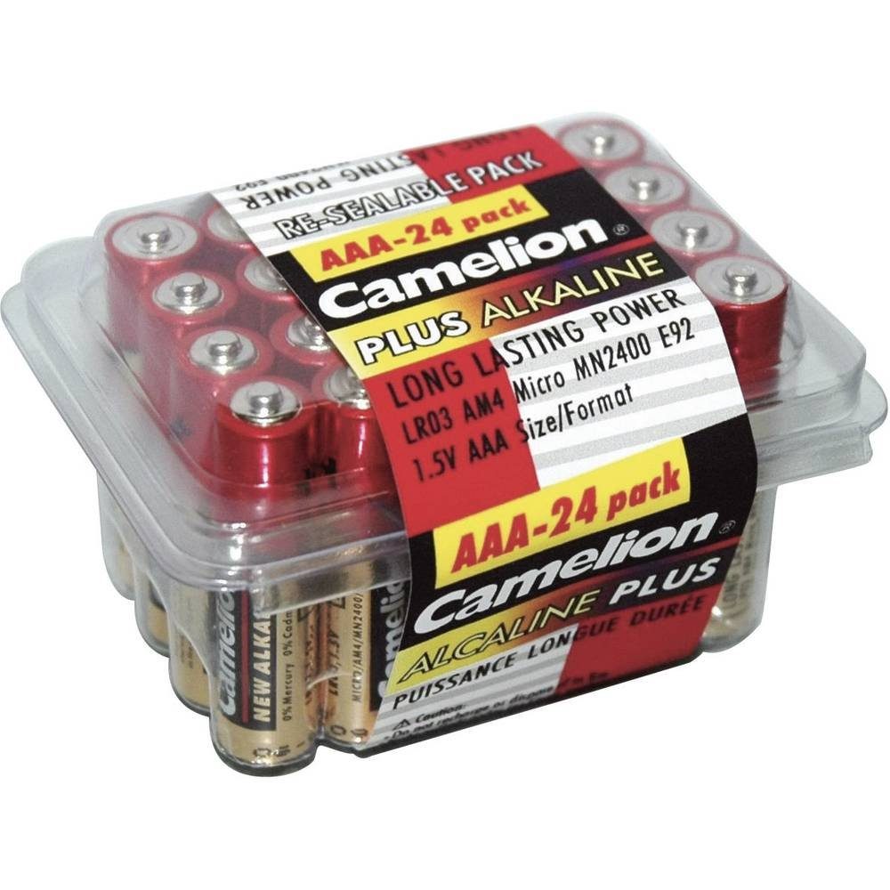 Camelion Alkaline Micro-Batterien, 24er-Set 11102403 Batterie