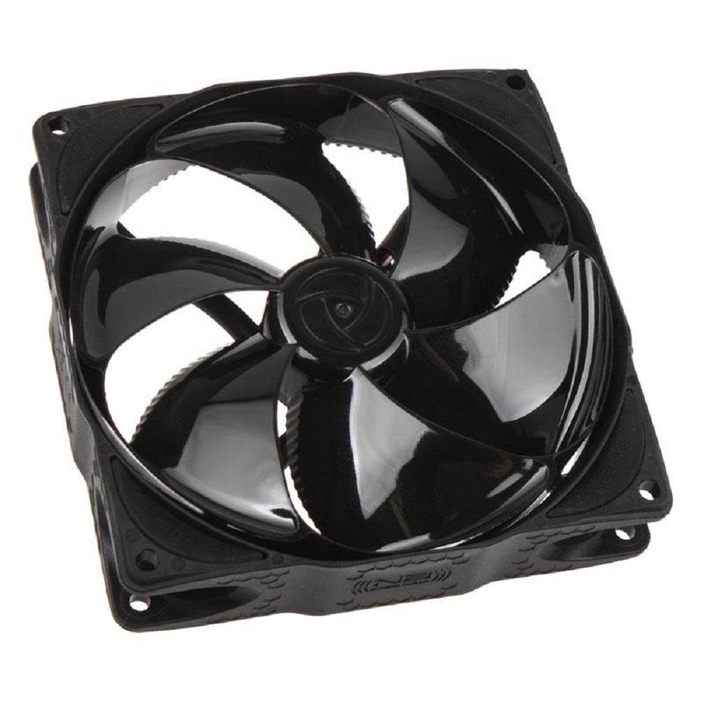 Noiseblocker Gehäuselüfter NB-eLoop Fan B12-PS, Black Edition, 120mm, schwarz