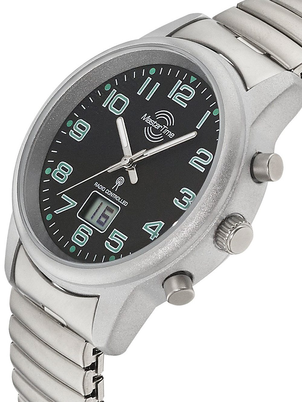 MASTER TIME Quarzuhr Master Time MTLA-10764-22Z Funk Basic Series Damenuhr 34mm 3ATM Master Time MTLA-10764-22Z Funk Basic Series Damenuhr 34mm 3ATM