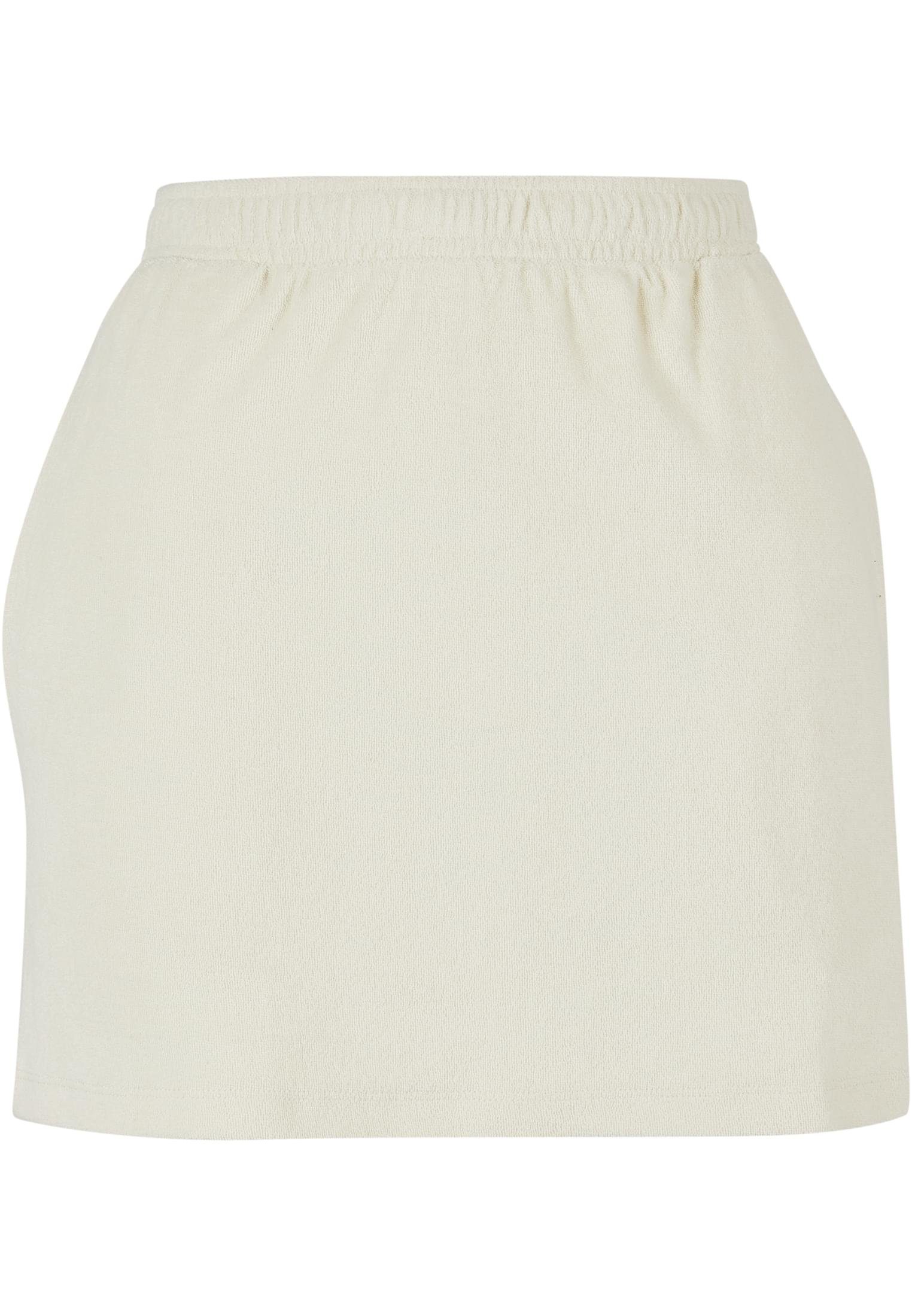 Ladies Jerseyrock Mini Skirt Damen (1-tlg) CLASSICS URBAN Towel