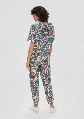 s.Oliver 7/8-Hose Jogpant mit All-over-Print