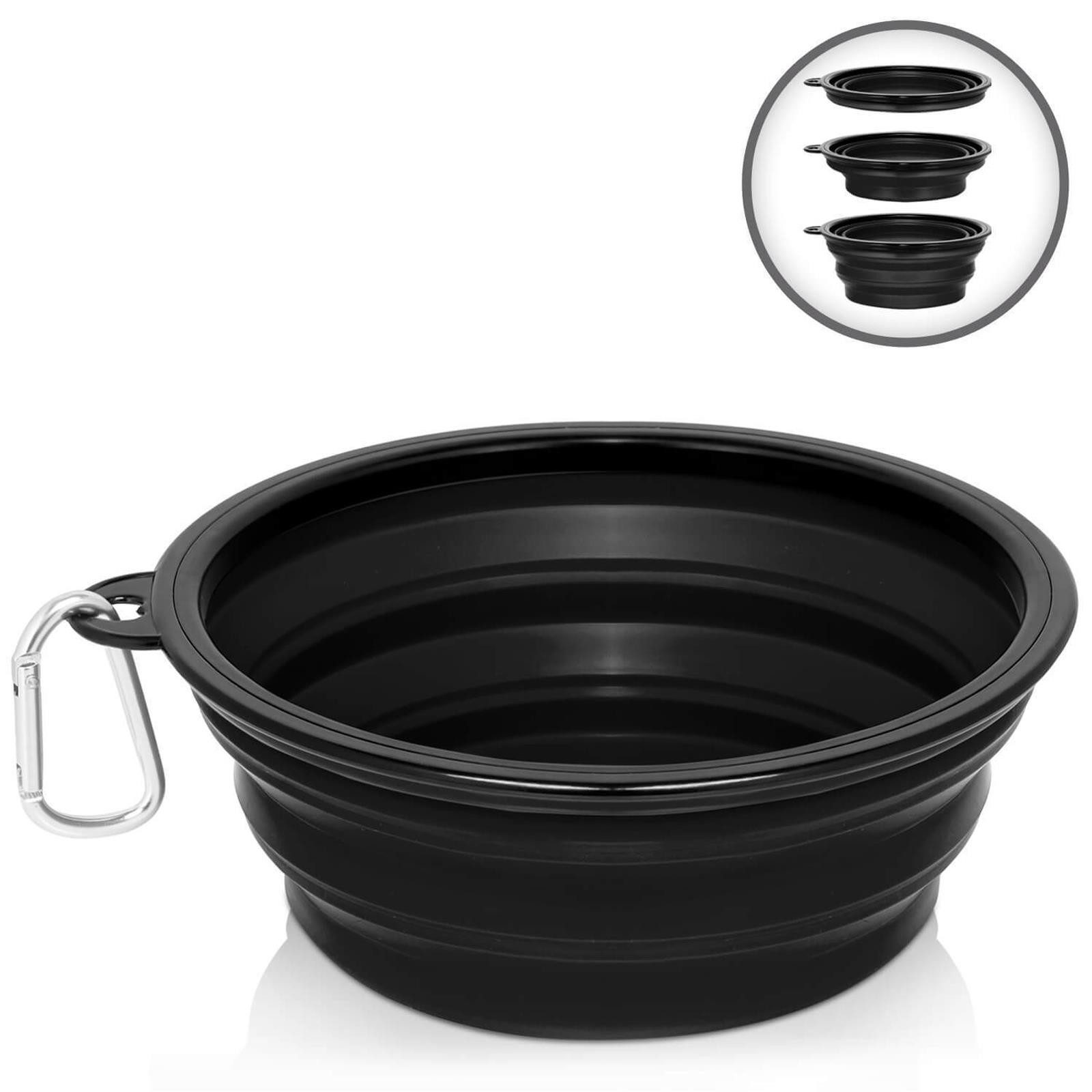 VERCO Reisenapf 350ml in Schwarz, Faltbar
