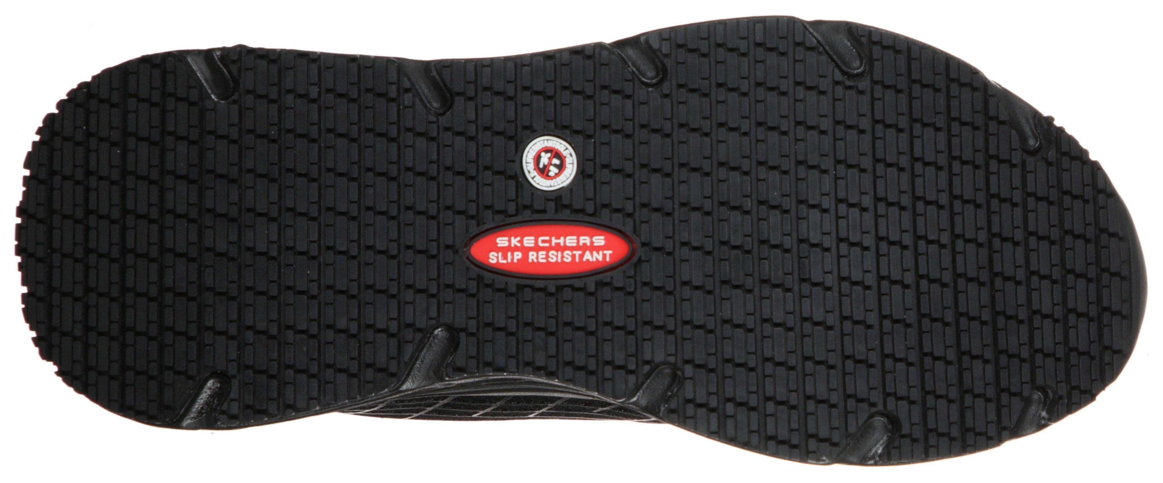 MAX Skechers CUSHIONING Schwarz für Maschinenwäsche (20202887) ELITE Berufsschuh geeignet SR