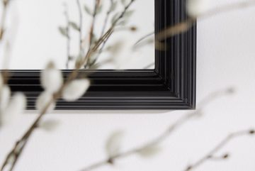 riess-ambiente Wandspiegel PARIS 120cm schwarz (Einzelartikel, 1-St), Schlafzimmer · Rundbogen-Design · Deko · Industrial · handmade · Flur