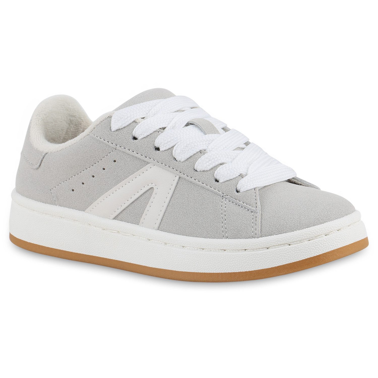 VAN HILL 841701 Sneaker Damen Sneaker Low Schnürer Bequeme Basic Schnür- günstig online kaufen