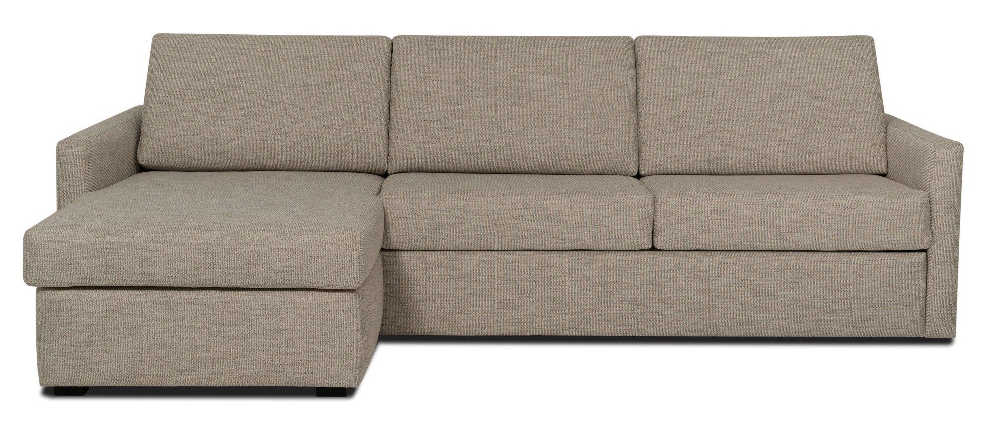 Home affaire Schlafsofa GOLDPOINT Ecksofa 264 cm, Liegefläche (140/200cm), L-Form, Bettfunktion, Bonell-Federkernmatratze und Dauerschläfer-Funktion