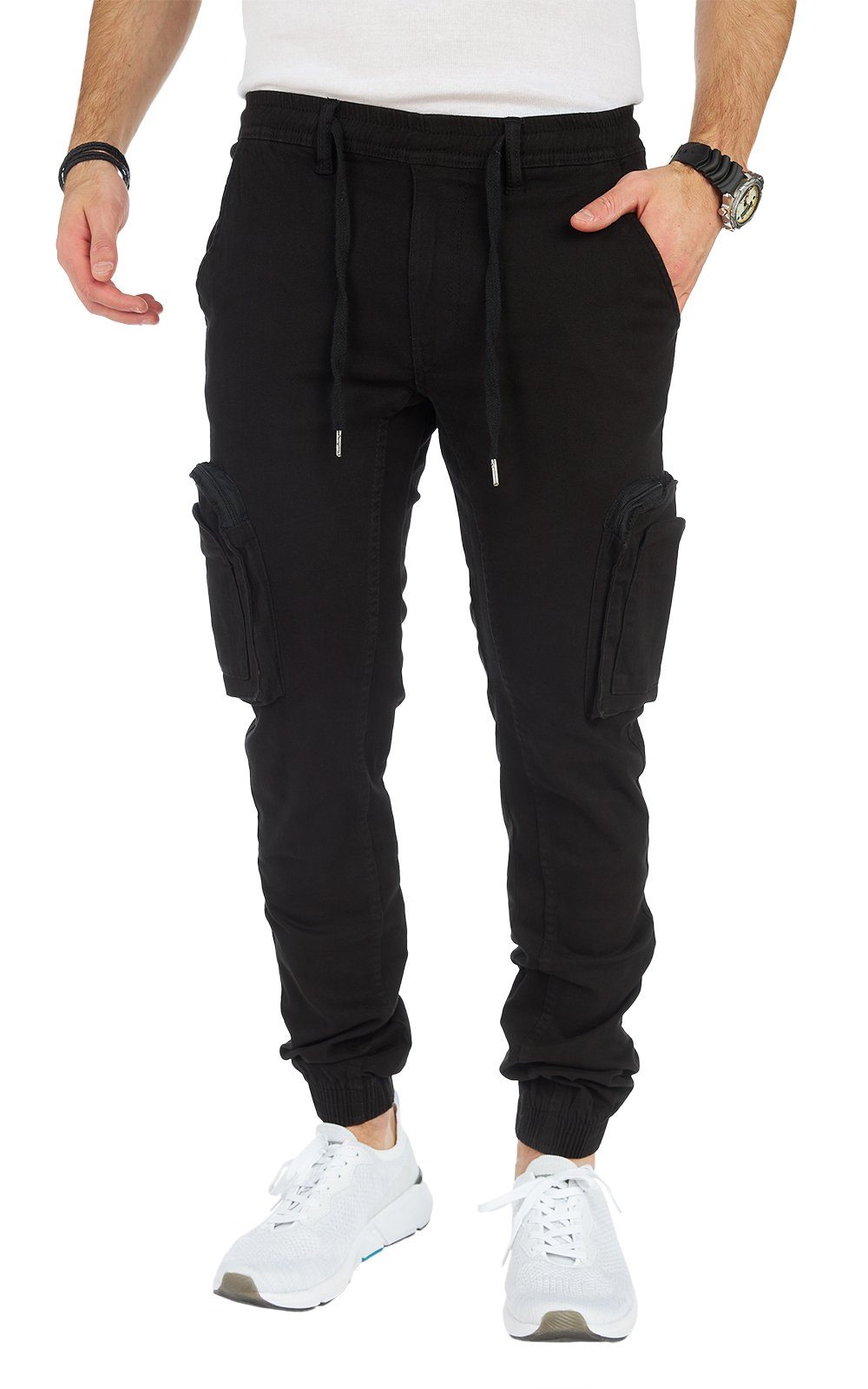 Styleko Cargohose 8011 Styleko Cargohose Herren Cargohose männer Cargohose Chino Hose