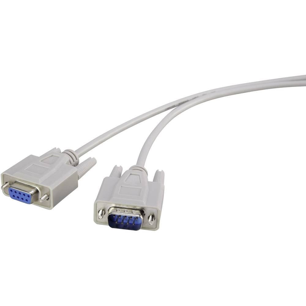Serielles Verlängerungskabel D-Sub 9pol. 20 m Computer-Adapter