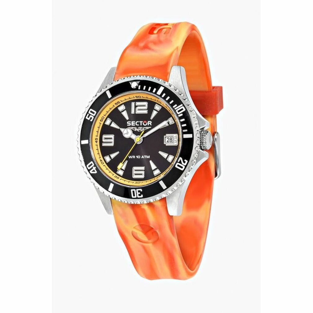 Sector Luxusuhr Herren Uhrenbeweger Collection 230 Silikon orange R3251161022