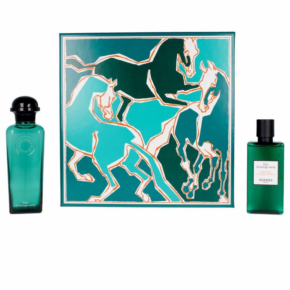 Duft-Set Hermès Eua De Orange Verte Eau Cologne 100ml Gel Ducha 80ml