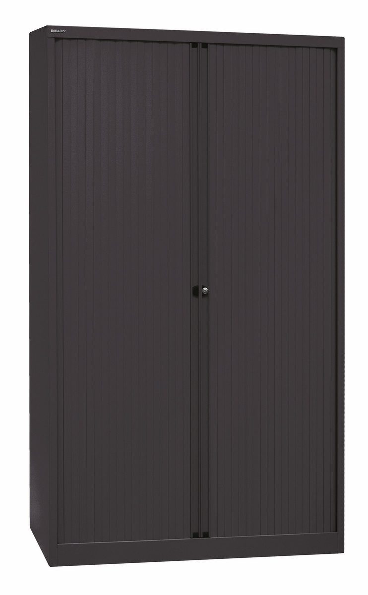 Bisley Rollladenschrank Rollladenschrank EuroTambour in Schwarz günstig online kaufen
