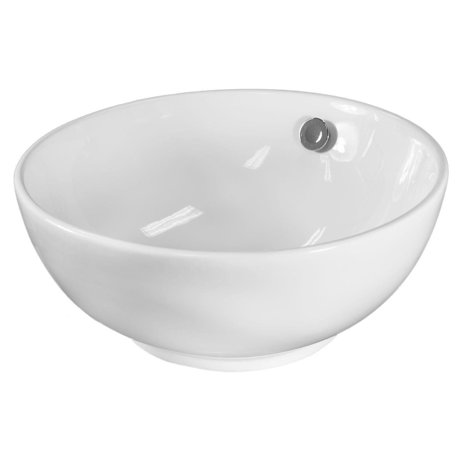 NEG Aufsatzwaschbecken NEG Aufsatz-Waschbecken Uno66A (rund) (66A)