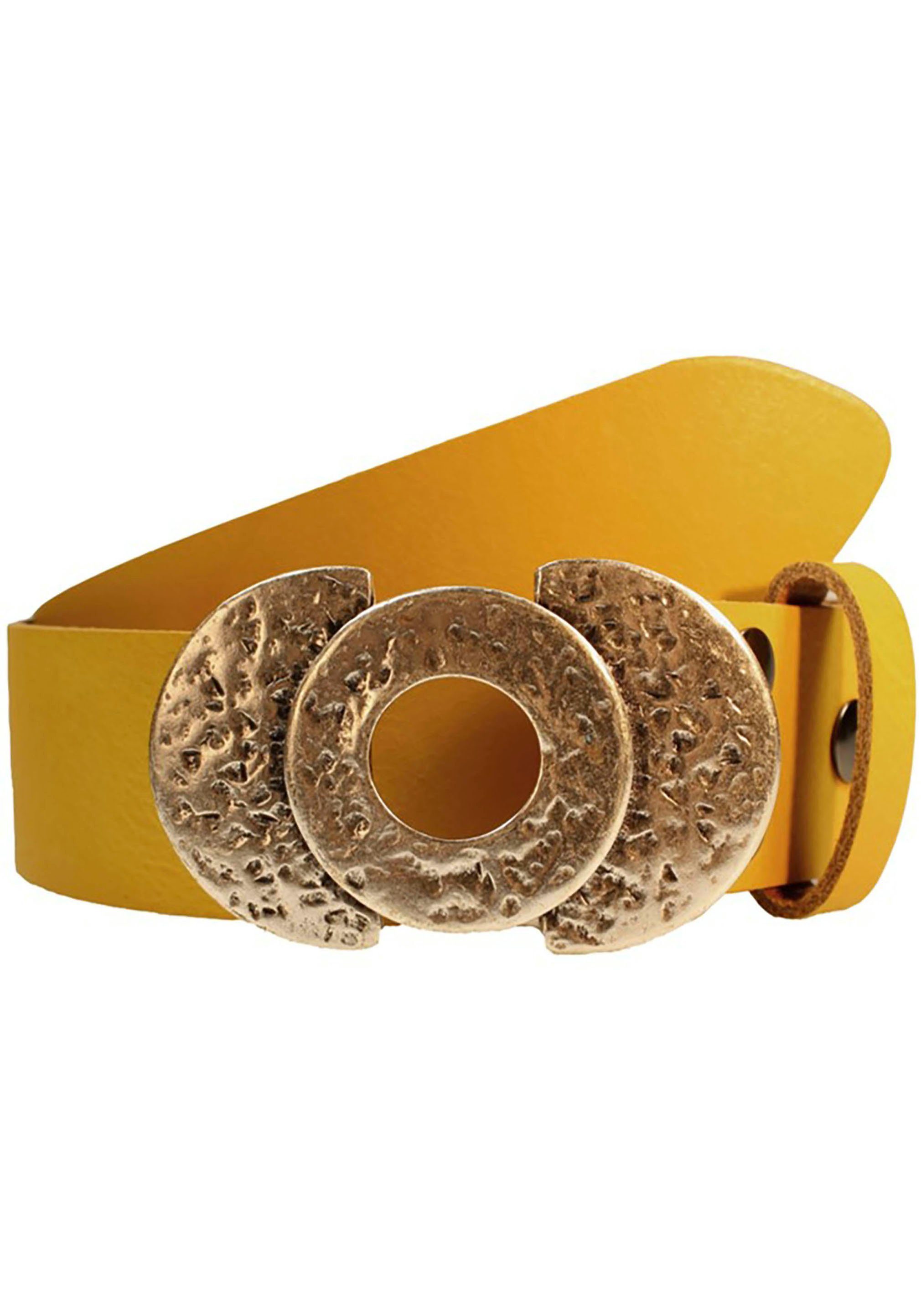 Rettungsring Gürtel Ledergürtel mit austauschbarer Schließe »Kreiso«