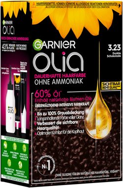 GARNIER Coloration Garnier Olia dauerhafte Haarfarbe, Packung, 3-tlg.