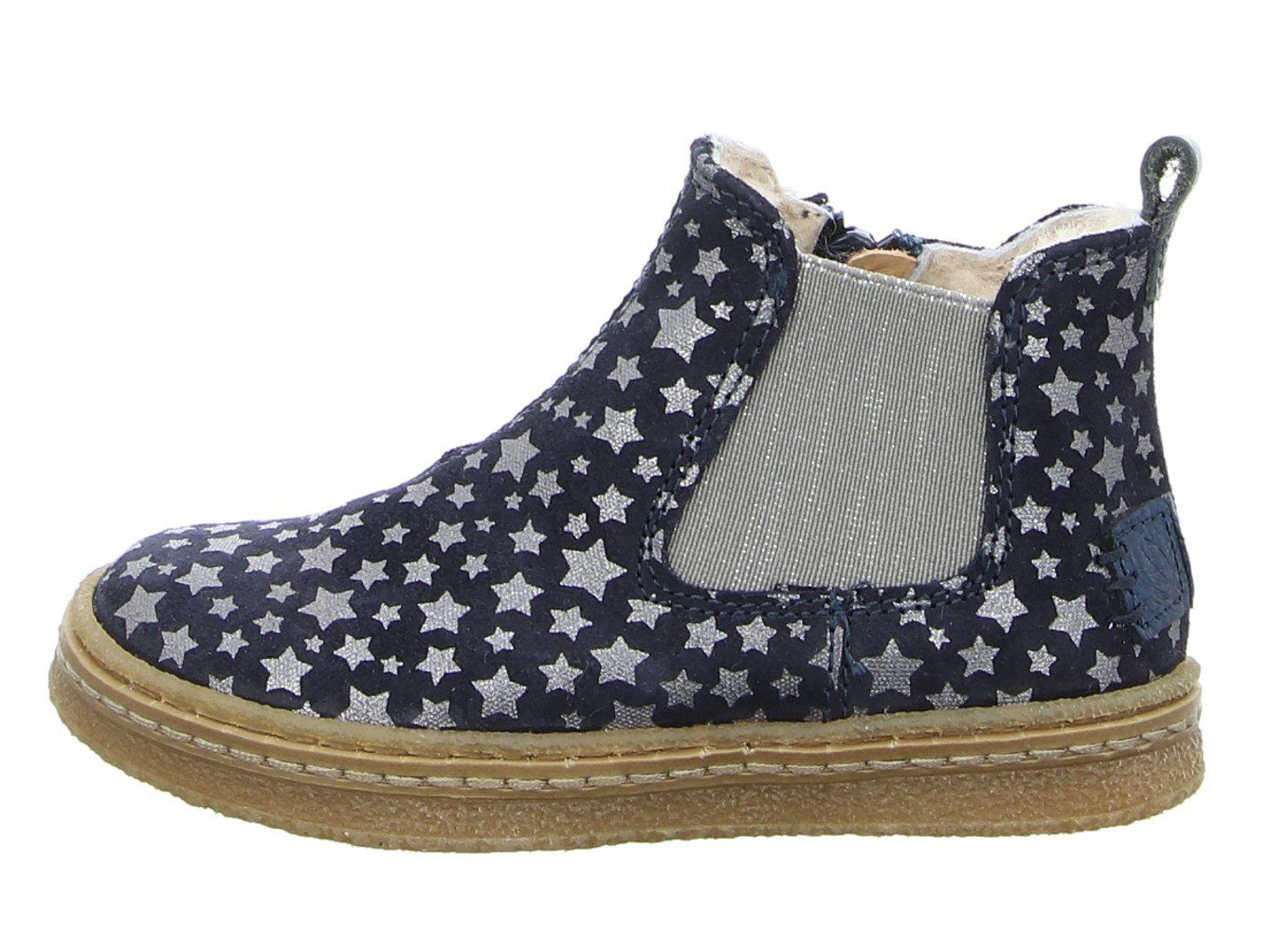 Ocra Chelsea blau kombin Winterboots