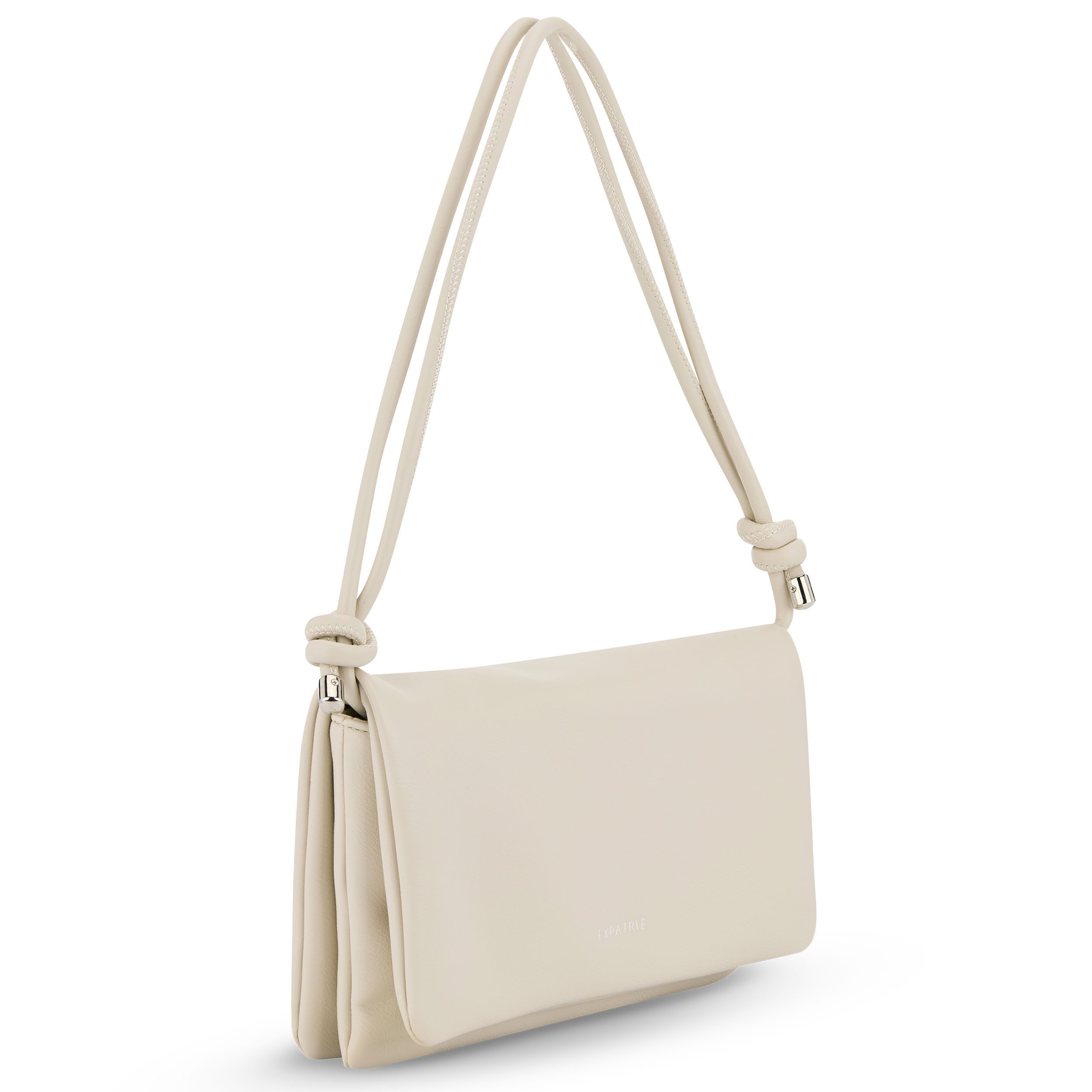 Expatrié Umhängetasche Juliette 2in1 Clutch und Umhängetasche Damen, 2-in-1 Umhängetasche und Clutch, Abnehmbarer Gurt