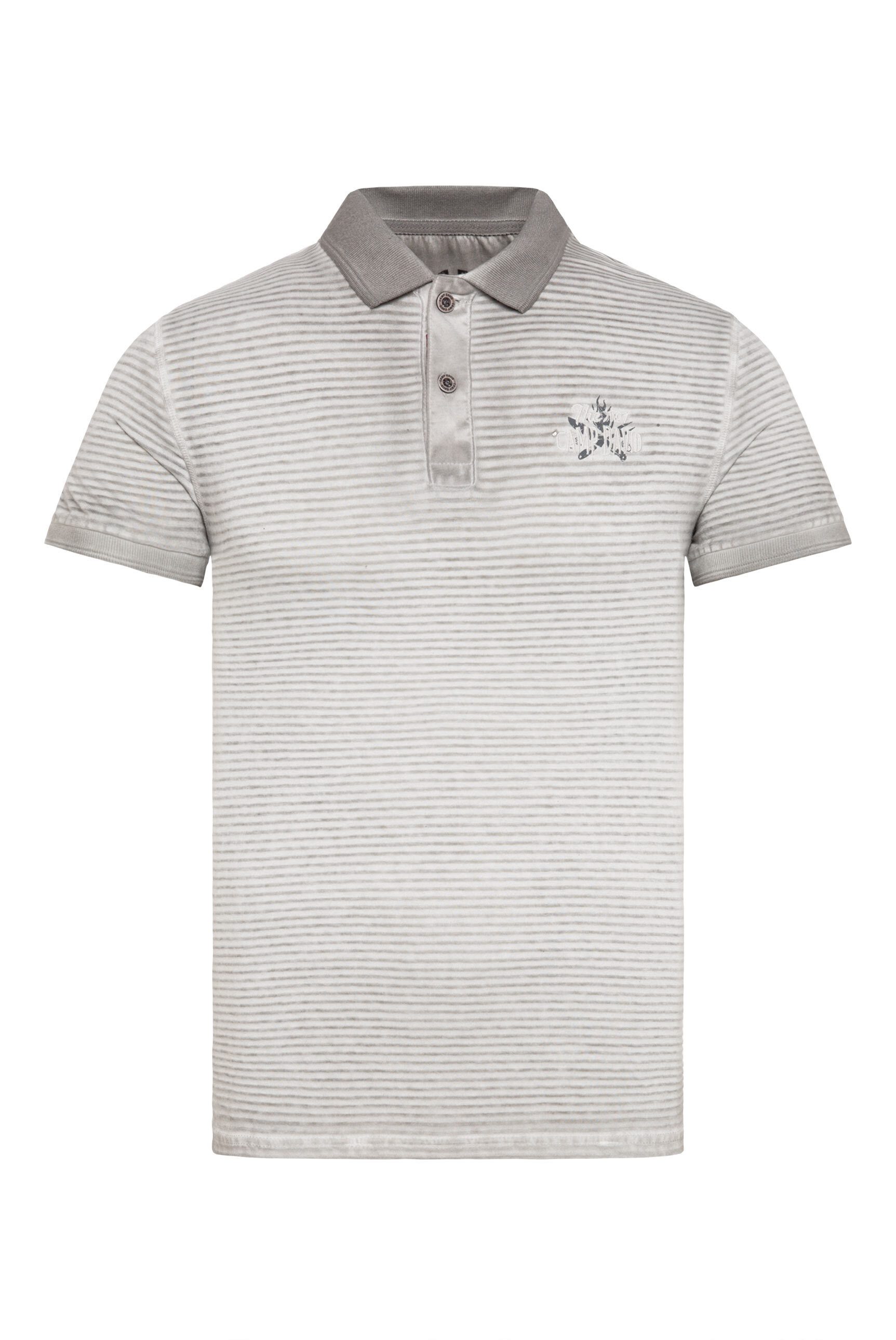 CAMP DAVID Poloshirt mit großem Rücken-Print günstig online kaufen