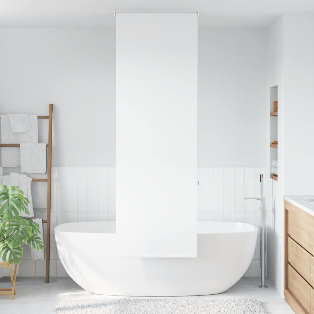 vidaXL Duschrollo, Duschrollo 80x240 cm Stoffbreite günstig online kaufen