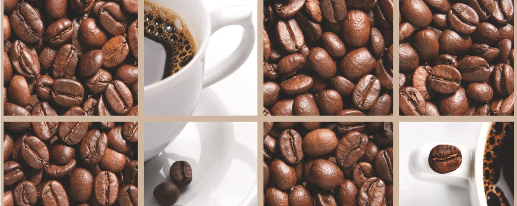 Wallarena Fototapete Küche Kaffee Bohnen Tasse günstig online kaufen