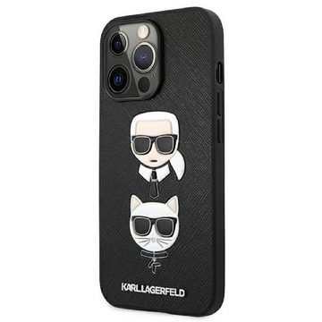 KARL LAGERFELD Handyhülle iPhone 13 Pro Max Case TPU Hardcase schwarz
