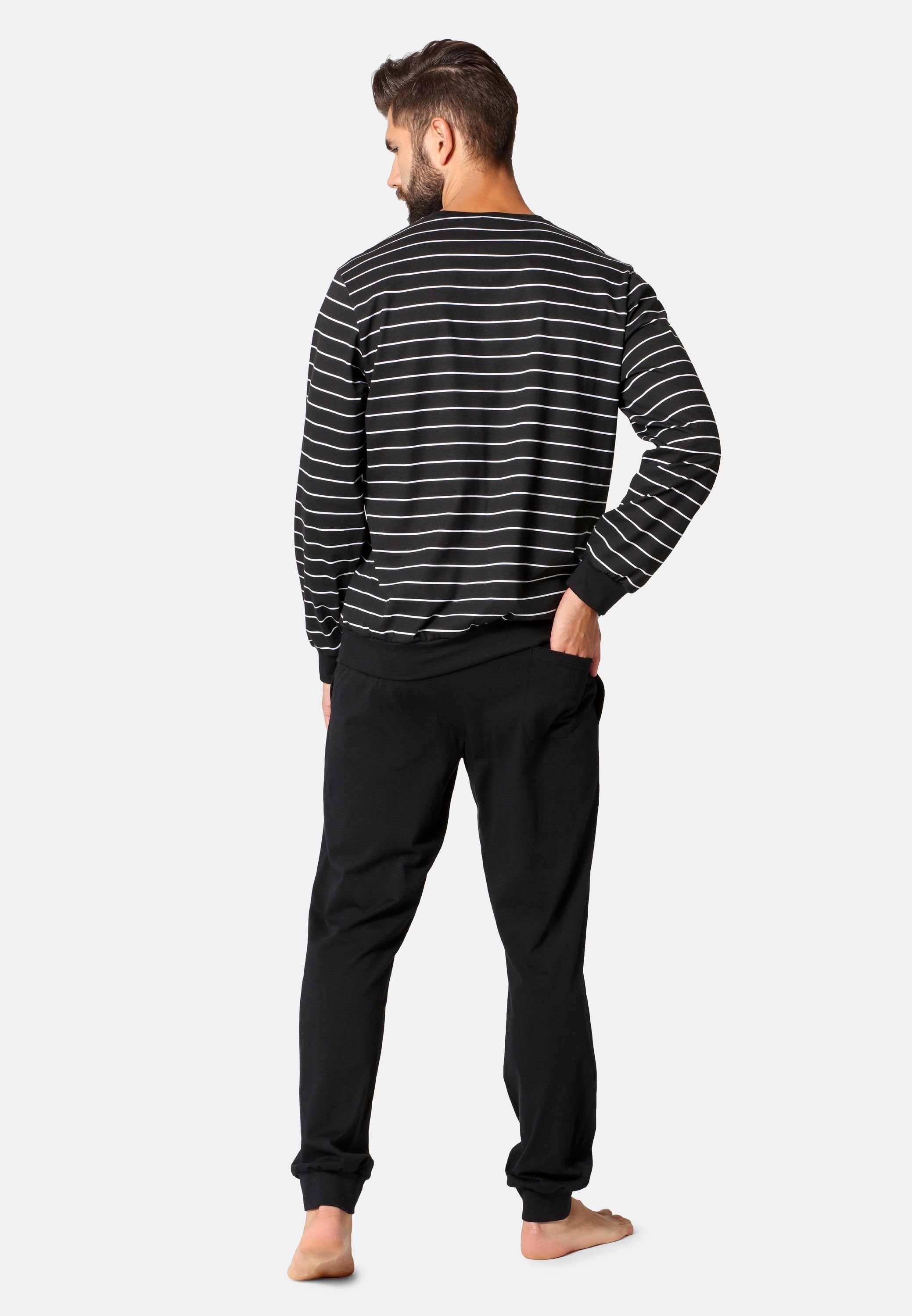 Ladeheid Schlafanzug Herren Schlafanzug aus Baumwolle LA40-220 günstig online kaufen