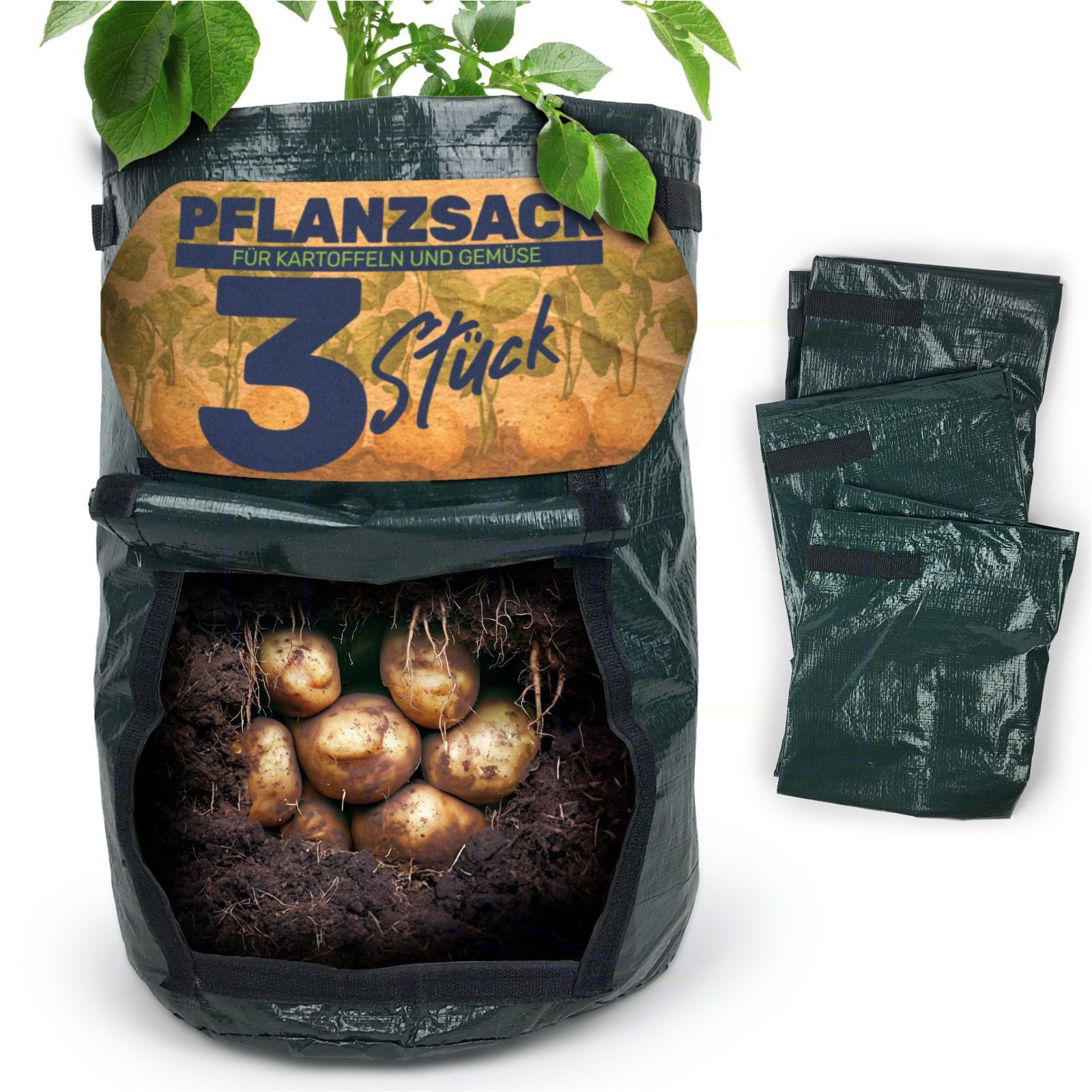 Gravidus Pflanzkübel Pflanzsack für Garten Gemüse günstig online kaufen
