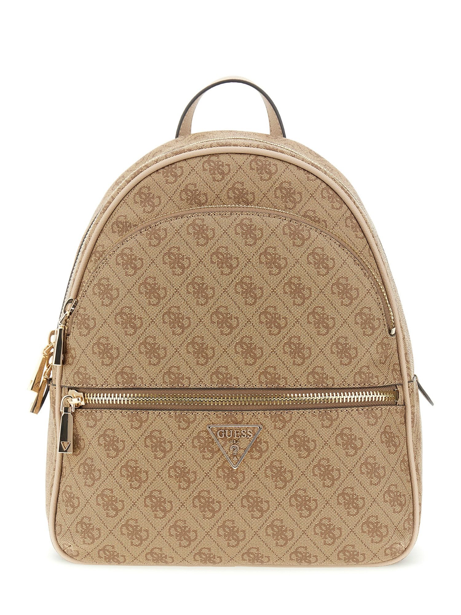 Guess Rucksack MANHATTAN II LARGE BACKPACK, Cityrucksack, Freizeitrucksack mit Allover-Muster