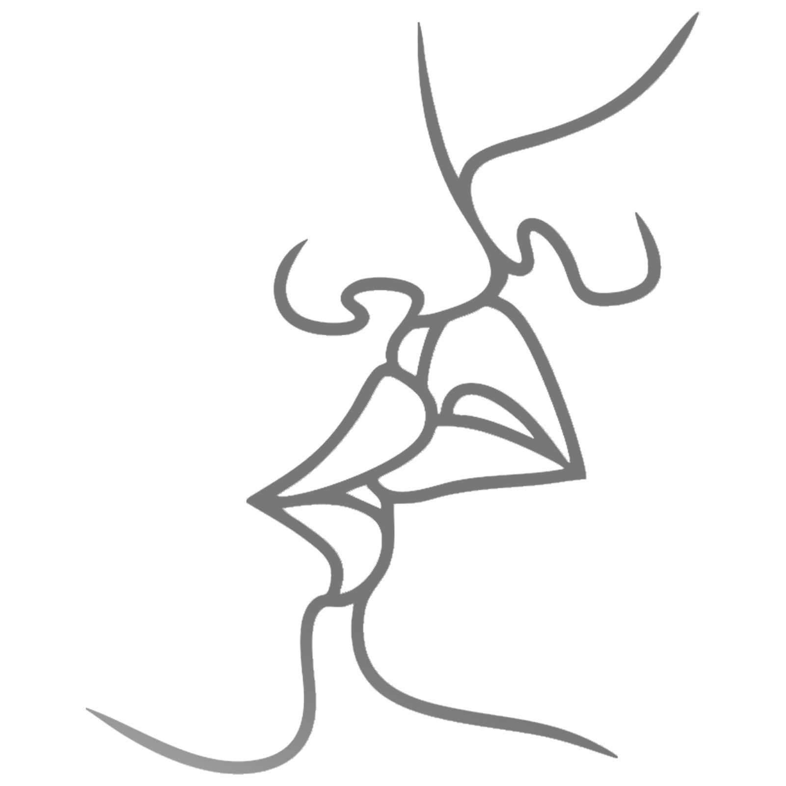Jumpeak Wanddekoobjekt Gesicht Profil Metall Kunst günstig online kaufen