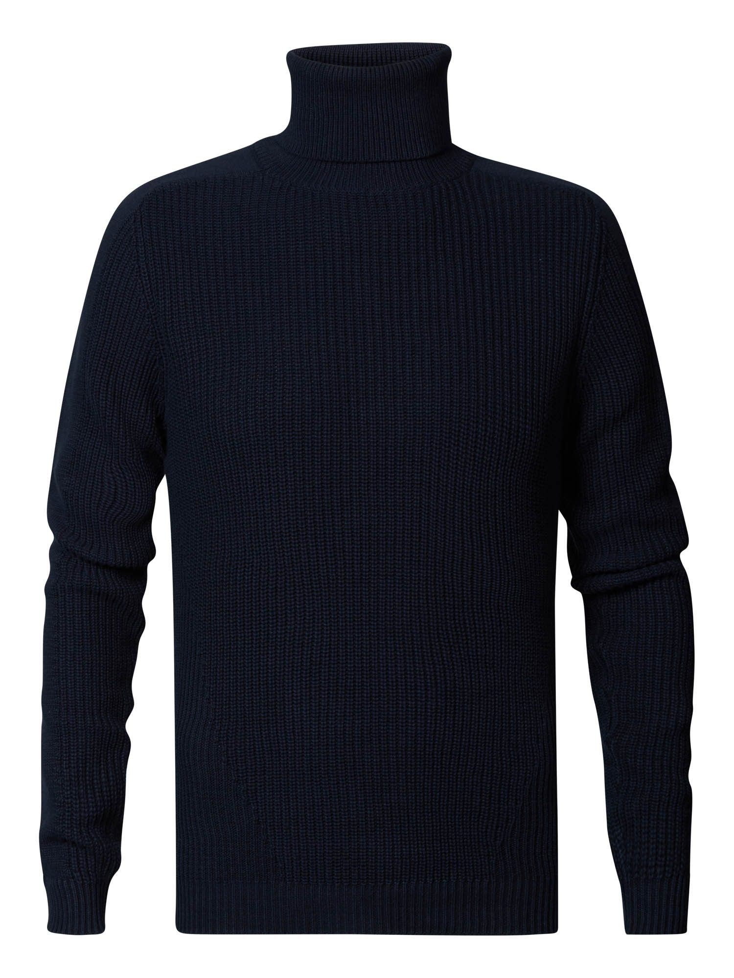 Strickpullover Men Knitwear Collar Basic