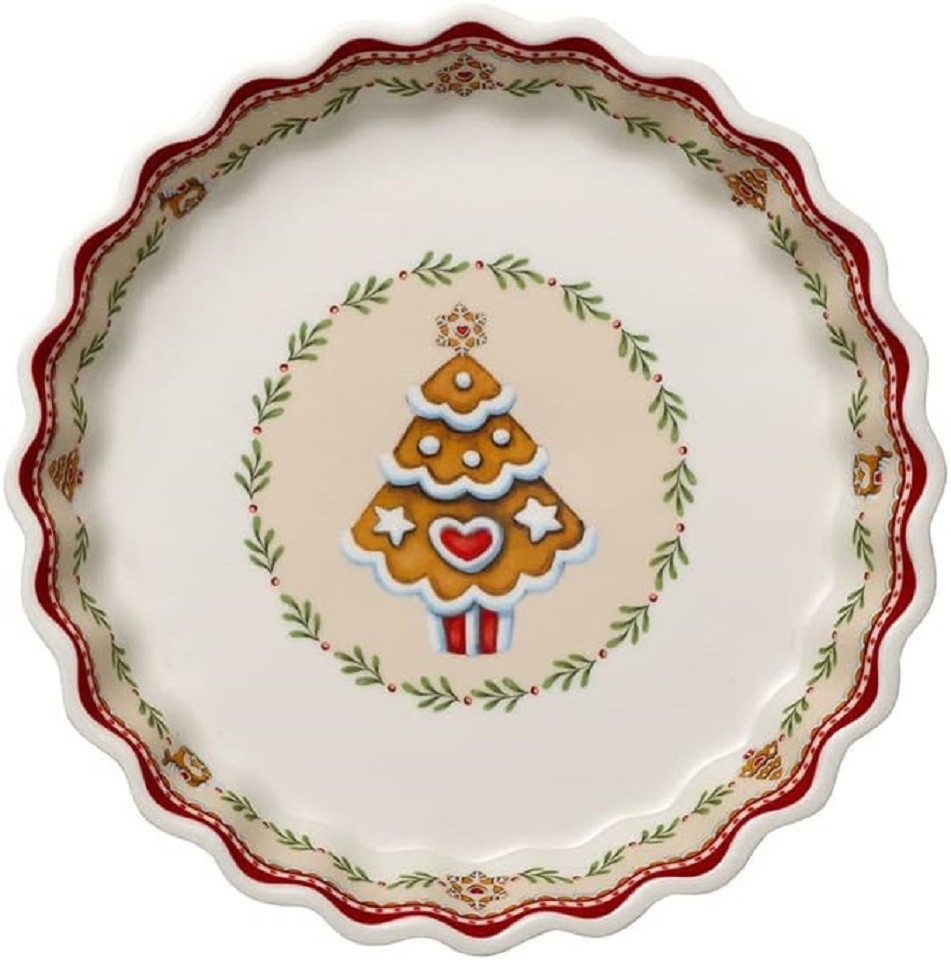 Villeroy & Boch Snackschale 2677 - Winter Bakery Delight Snackteller "Lebkuchen", 22 x 22 cm, (1-tlg)
