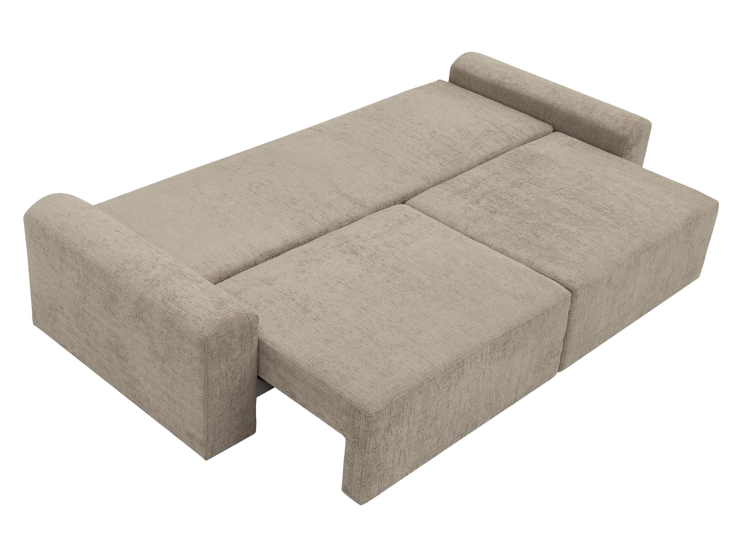 MIRJAN24 Schlafsofa Bella, mit Schlaffunktion und Bettkasten, Holzkonstruktion, Wellenfeder