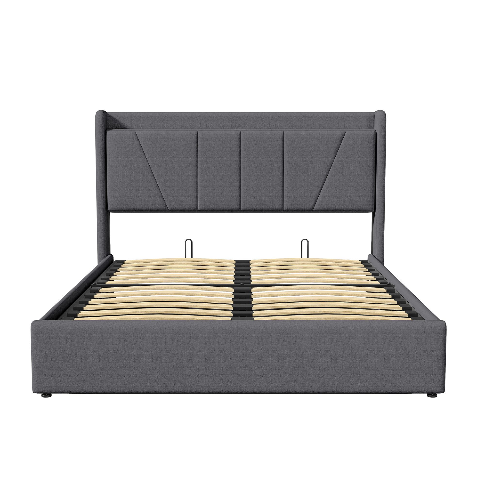PXloue Polsterbett Doppelbett Stauraumbett (2 USB- günstig online kaufen