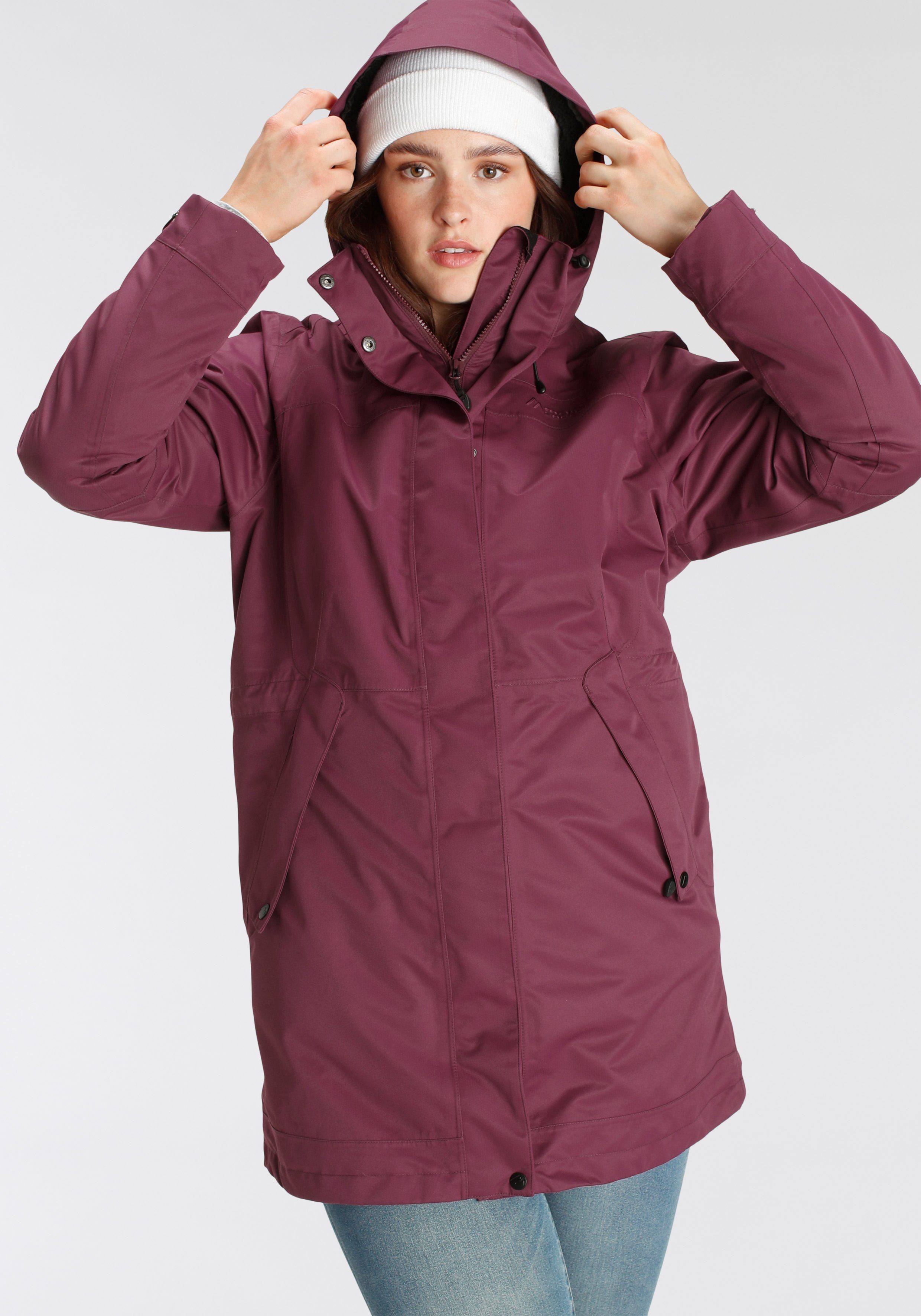 3-in-1-Funktionsmantel Doppelmantel Damen