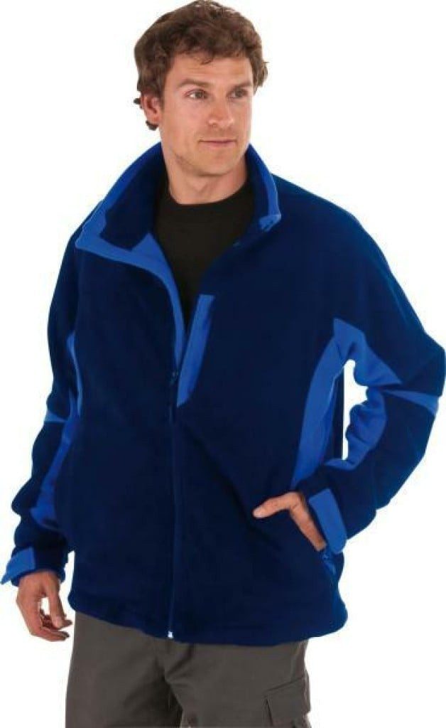 Arbeitsjacke FORMAT Fleece Arbeitsjacke navy/royal Gr. L