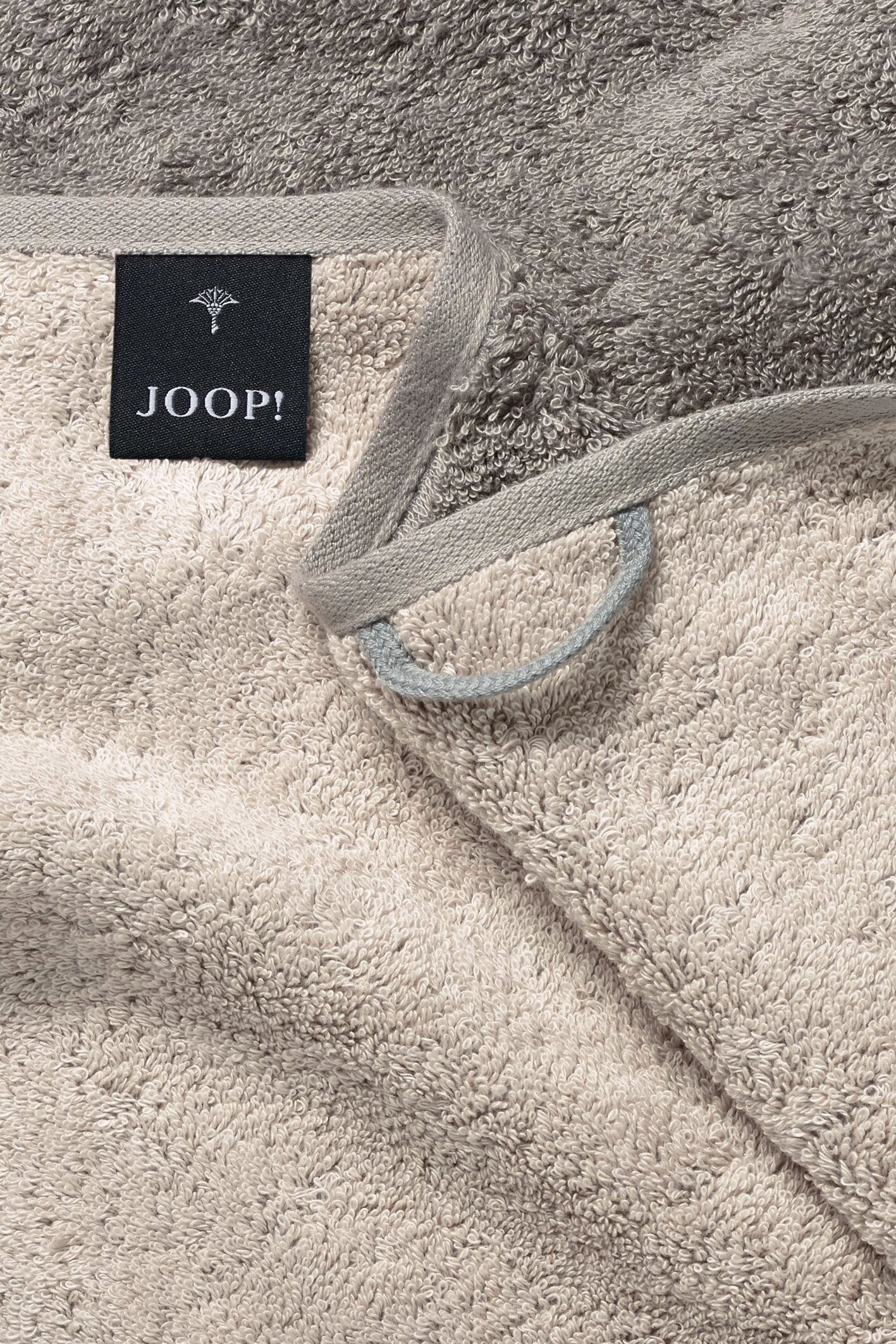 LIVING JOOP! Handtücher Joop! Textil DOUBLEFACE Handtuch-Set, - (2-St) Graphit CLASSIC