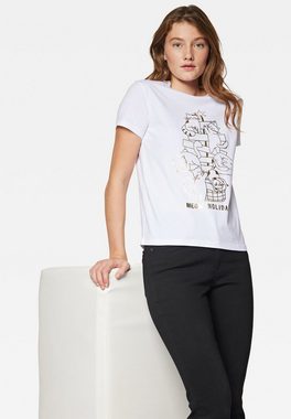 Mavi T-Shirt MEOW HOLIDAYS T-SHIRT T-Shirt mit Katzenprint