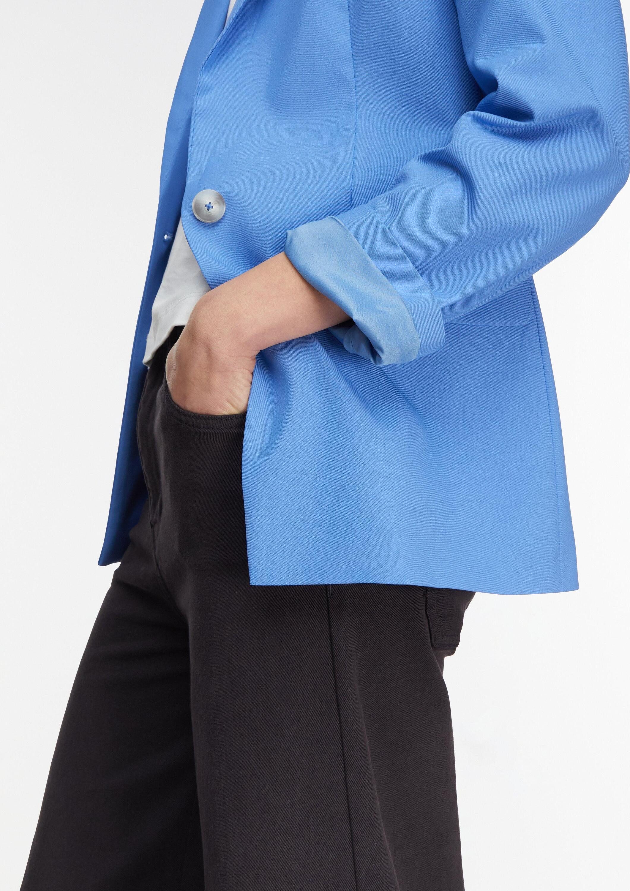 comma Jackenblazer Indoor-Blazer Antaillierter Blazer aus Viskosestretch – Bild 4 von 5