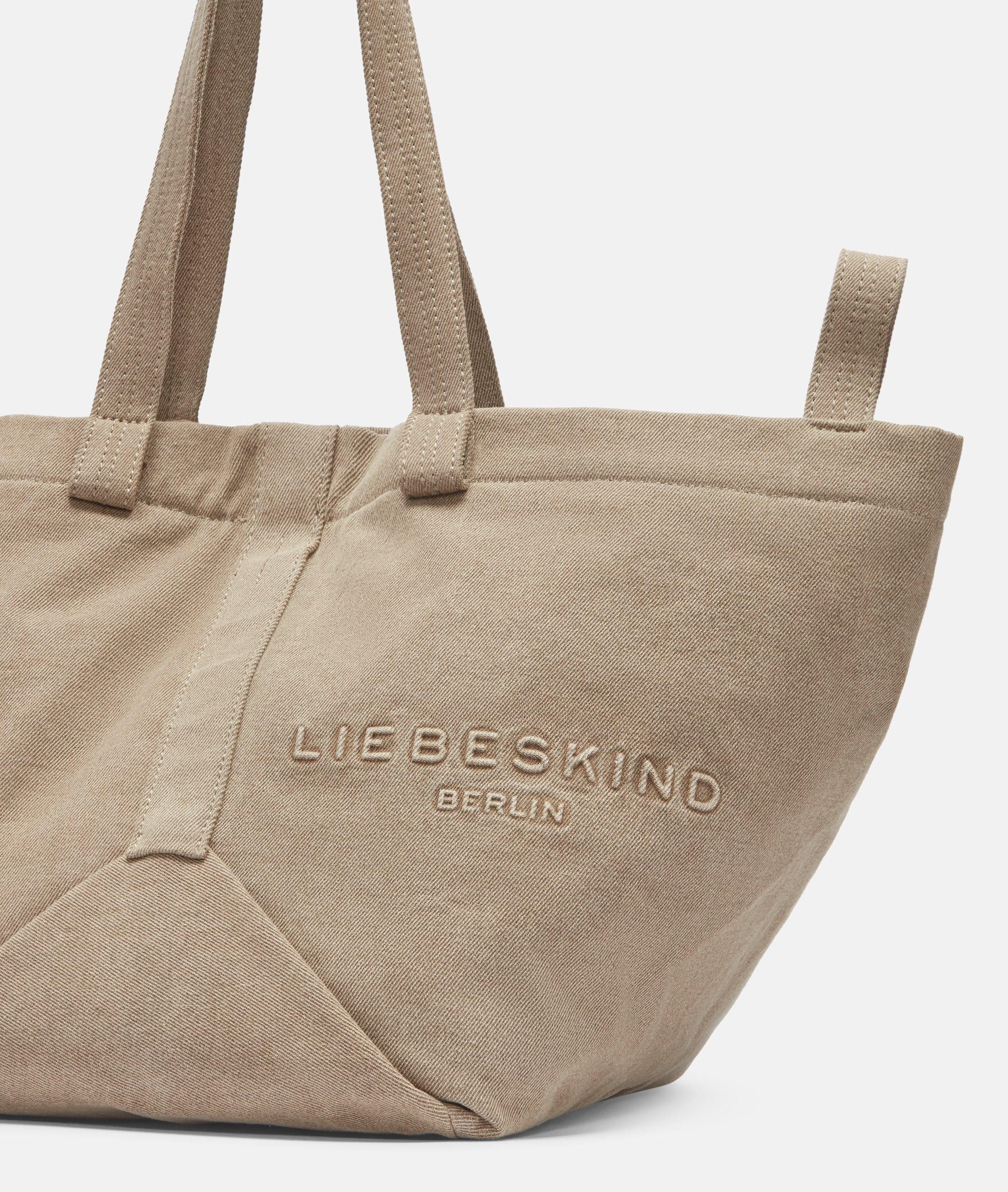 Liebeskind Berlin Shopper Elvira Shopper M, Shopper aus Denim