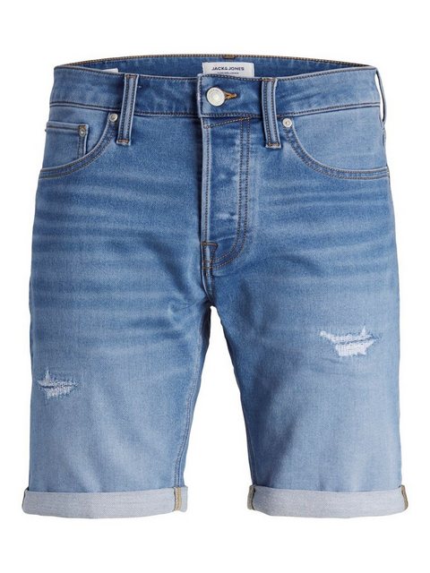 Jack & Jones Herren Jeans Short JJIRICK JJICONGE 709- Relgular Fit - Blau - günstig online kaufen
