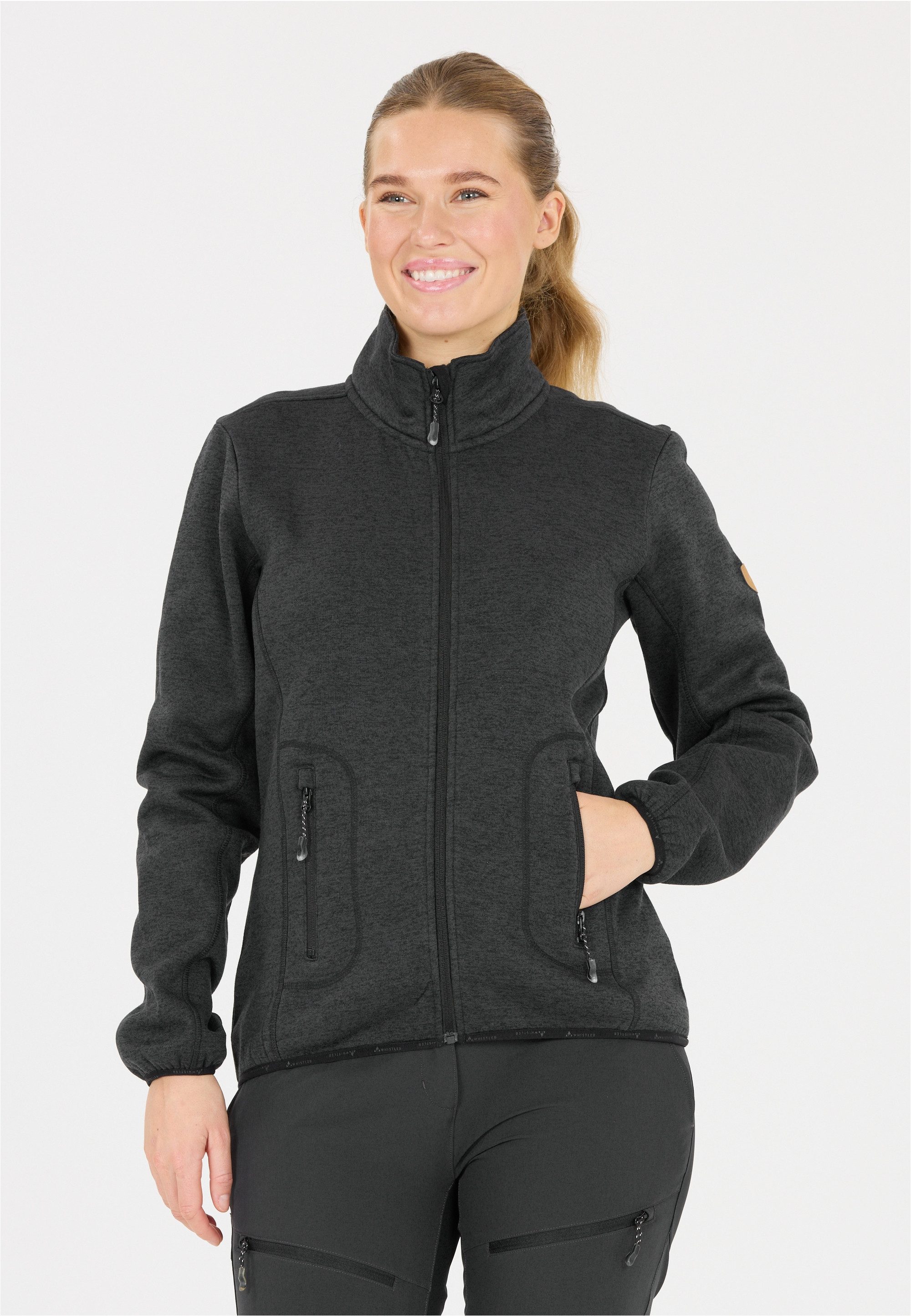 WHISTLER Fleecejacke SAMANI aus schnell trocknendem Funktionsmaterial