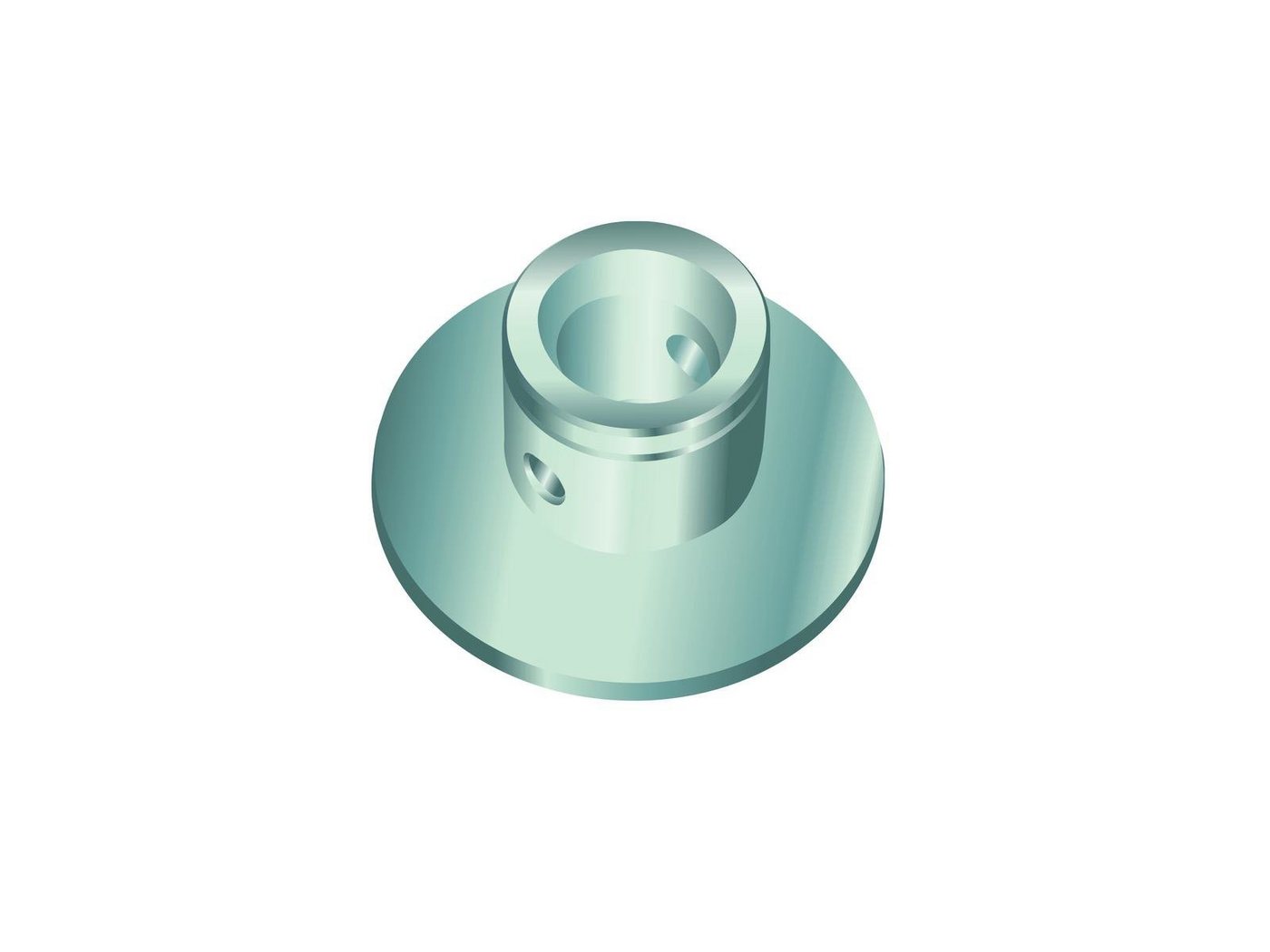 Thumbnail - Alutruss Rahmentraverse ALUTRUSS SINGLELOCK Bodenplatte SBPR (rund)
